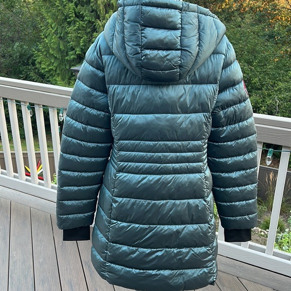 CANADA Weathergear Glacier Shield Forest Green Long Zip Front Jacket Women’s S - Picture 7 of 12